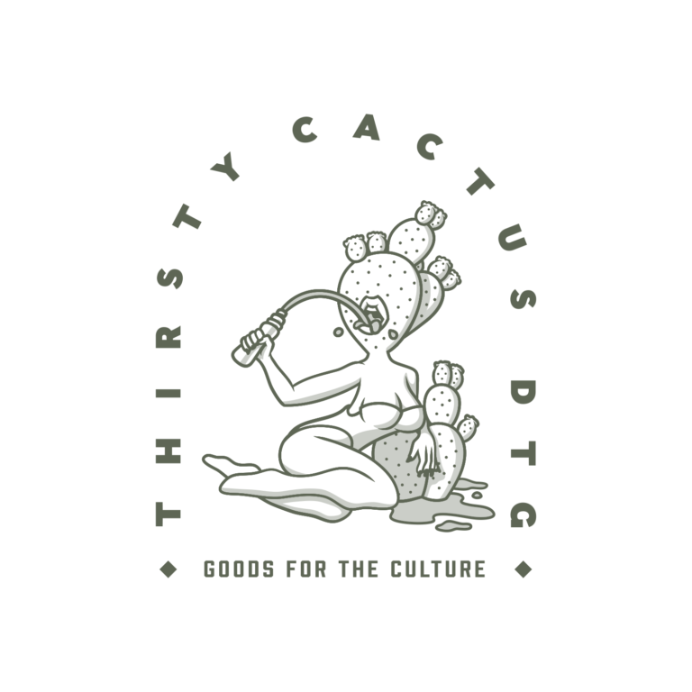 THIRSTY CACTUS MERCH GRAPHIC